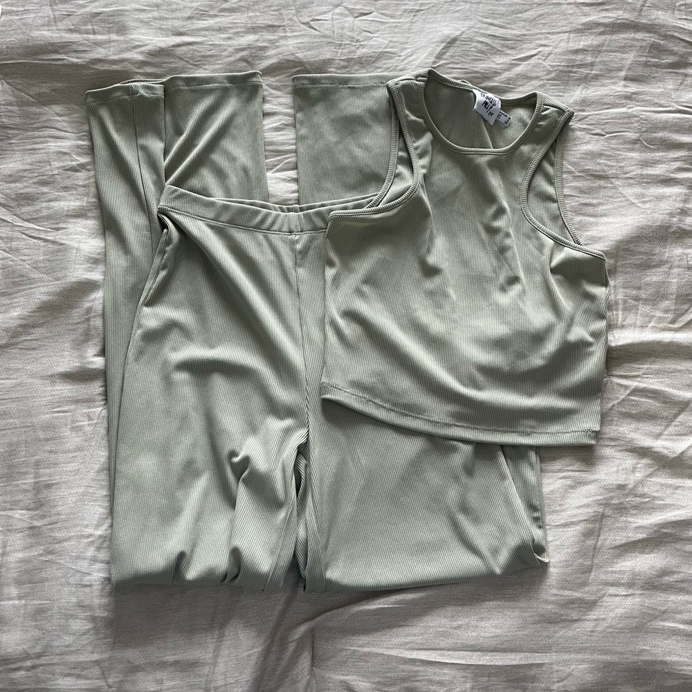 Princess Polly Casual Marnie Set in Sage Green